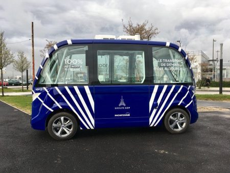 Navettes autonomes sur un aéroport français