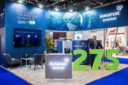 Inmarsat celebrates 275th installation of Jet ConneX business aviation inflight Wi-Fi solution