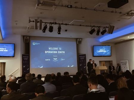 UK-first as drones fly safely in controlled airspace