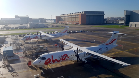 EWA Air renouvelle sa flotte et accueille 2 nouveaux ATR