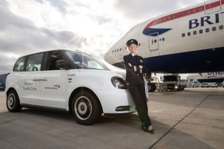 Taxi! British Airways adds electric London taxis to its premium transfer fleet