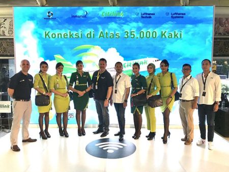 Inmarsat’s GX Aviation inflight broadband now live on Indonesian low-cost carrier Citilink’s first aircraft