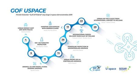 SESAR GOF U-space project: Start of demonstrations in June 2019
