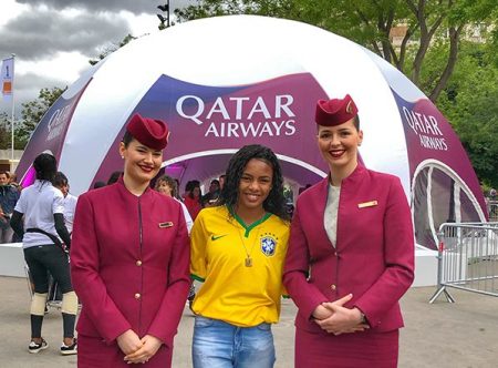 Qatar Airways célèbre la Coupe du Monde Féminine de Football