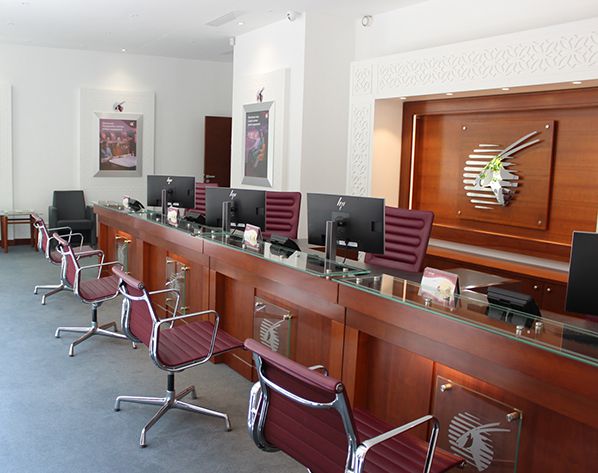 qatar airways agence paris interieur