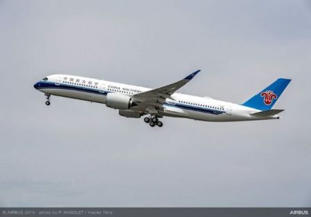 China Southern Airlines réceptionne son premier Airbus A350-900