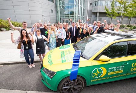 £50k for Hampshire and Isle of Wight Air Ambulance