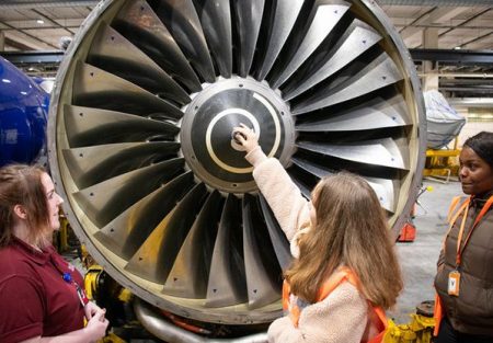 British Airways opens hangar doors to future generation of engineering whizz kids to celebrate National Work Experience Month