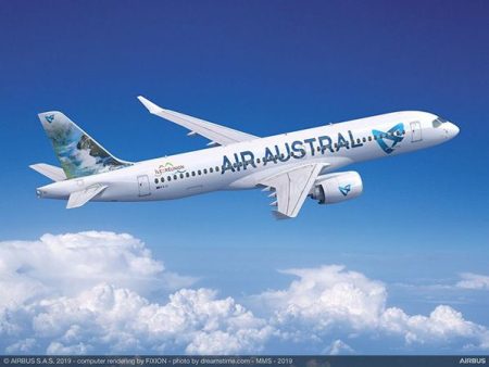 Airbus et Air Austral signent un contrat d’achat portant sur trois A220