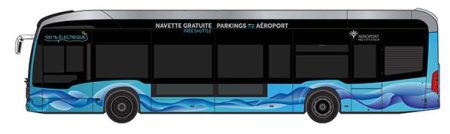 Navettes passagers 100% électriques pour l’aéroport Nice Côte d’Azur