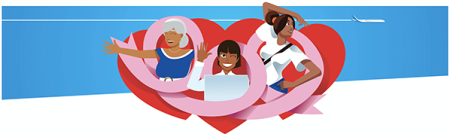 Air Caraïbes | Soutien de l’opération Octobre Rose 2020