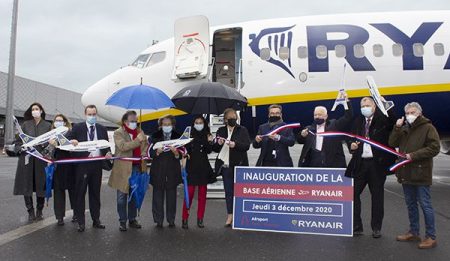 Ryanair ouvre sa nouvelle base de Paris Beauvais