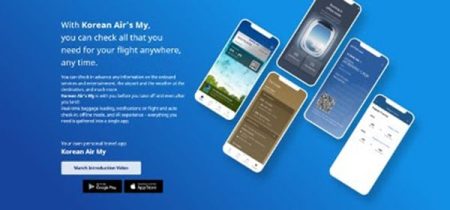 Korean Air présente son nouveau site internet