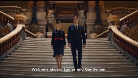 Air France dévoile son nouveau film de consignes de sécurité à bord