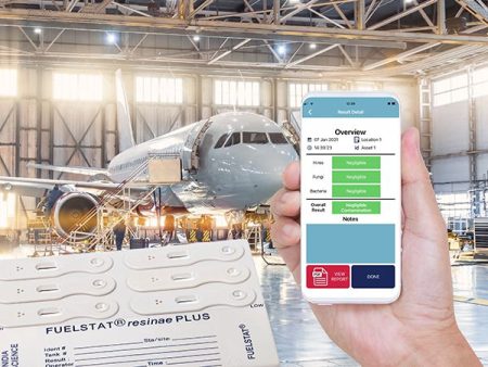 Unique mobile app to test for fuel contamination