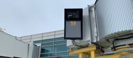 Reagan National Airport’s new concourse equipped with ADB SAFEGATE aircraft parking technology, delivered by AERO BridgeWorks