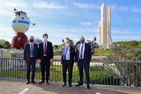 La Cité de l’espace accueille le nouveau Président-Directeur général du CNES