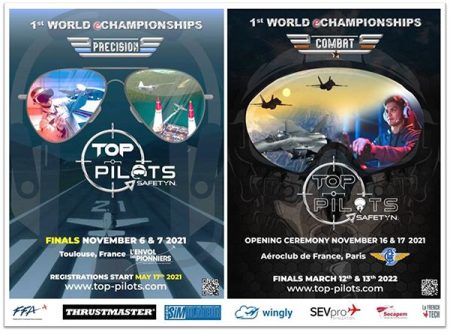 Top Pilots: SAFETYN lance les premiers championnats du monde de e-pilotage de précision