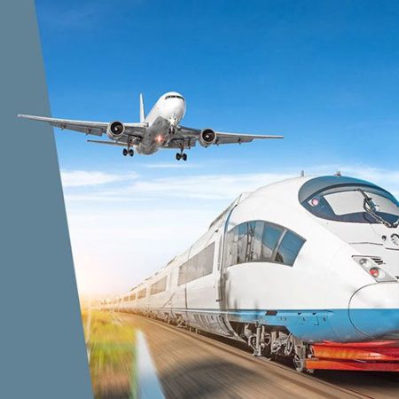 How can we get the balance right between plane and train?