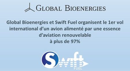 1er vol d’un avion avec de l’essence renouvelable à 97%