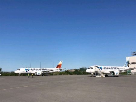 Air Austral est officiellement propriétaire de 3 Airbus A220-300