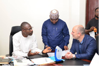 Coopération bilatérale entre l’agence spatiale nationale du Nigéria et Prométhée