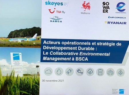 Brussels South Charleroi Airport instaure la Gestion Collaborative de l’Environnement