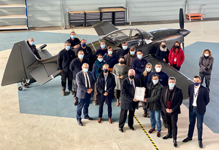 AURA AERO reçoit l’agrément Part21G et lance la production en série d’Integral R