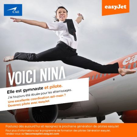 easyJet lance une nouvelle campagne de recrutement de 1 000 pilotes pour les cinq prochaines années
