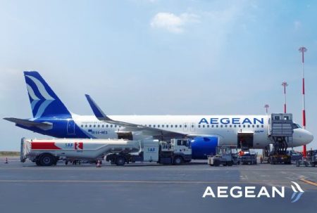 AEGEAN lance un programme pour développer l’utilisation de carburant aérien durable (SAF)