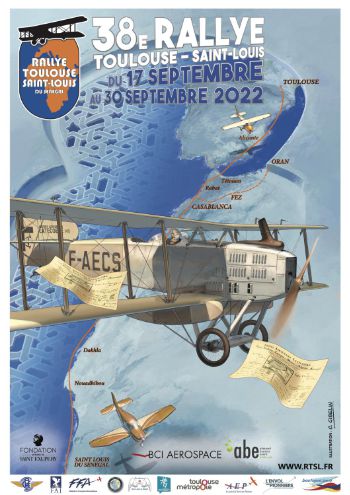 Le départ du Rallye Toulouse-Saint Louis c’est samedi !