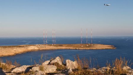 Liquid cooled air traffic control over Greenland