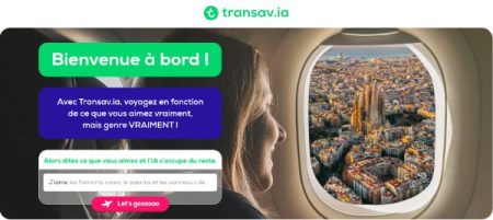Transavia et son agence Marcel lancent TRANSAV-IA