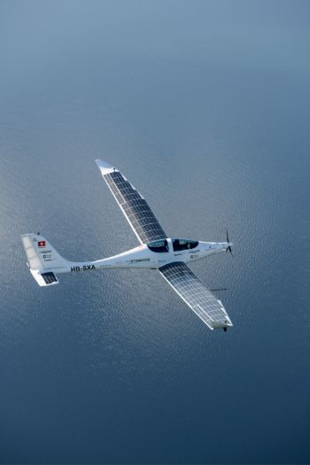 L’avion solaire Solarstratos au salon du Bourget