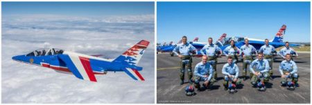 Anne-Claire Coudray nouvelle marraine de la Patrouille de France