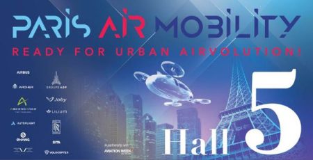 1e exposition mondiale d’eVTOLs au Salon du Bourget (19-25 juin)