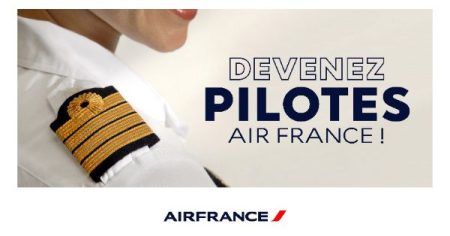 Air France : campagne de recrutement de pilotes cadets