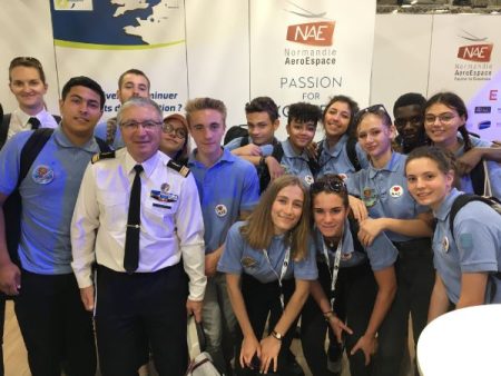 1500 jeunes normands sur le salon du Bourget