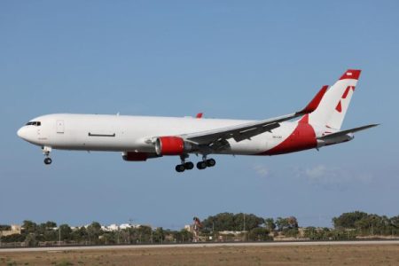 Challenge Group welcomes the arrival of B767-300BDSF aircraft