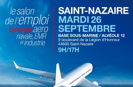 Synergie : Salon de l’emploi aéronautique, naval et éolien Synergie : Salon de l’emploi aéronautique, naval et éolien