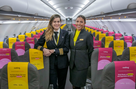 Octobre Rose Vueling s’engage Octobre Rose, Vueling s’engage pilote pnc - Aerobernie journal web
