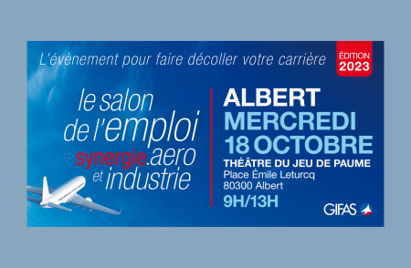 Salon de l’emploi aéronautique et industrie à Albert