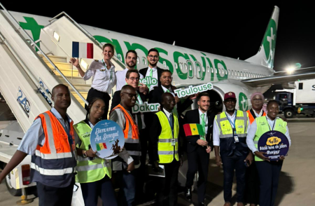 Du soleil en hiver avec Transavia France Du soleil en hiver _ Transavia_inauguration_toulouse - dakar _ Aerobernie