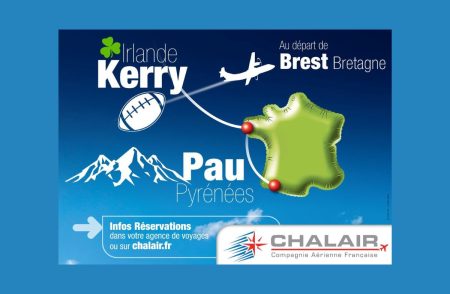 Reprise des vols Chalair vers Kerry et Pau depuis Brest aerobernie-chalair-kerry-pau-brest