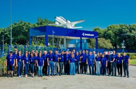 A New Chapter in Aviation: Embraer Unveils Iconic Entrance at Ozires Silva Unit