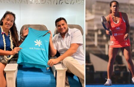 Léa Godallier et Air Tahiti Nui : Un Partenariat Qui Perdure La Tahitienne, triple championne de France de Padel, Léa Godallier, s’envole à nouveau avec Air Tahiti Nui jusqu’en 2025.
