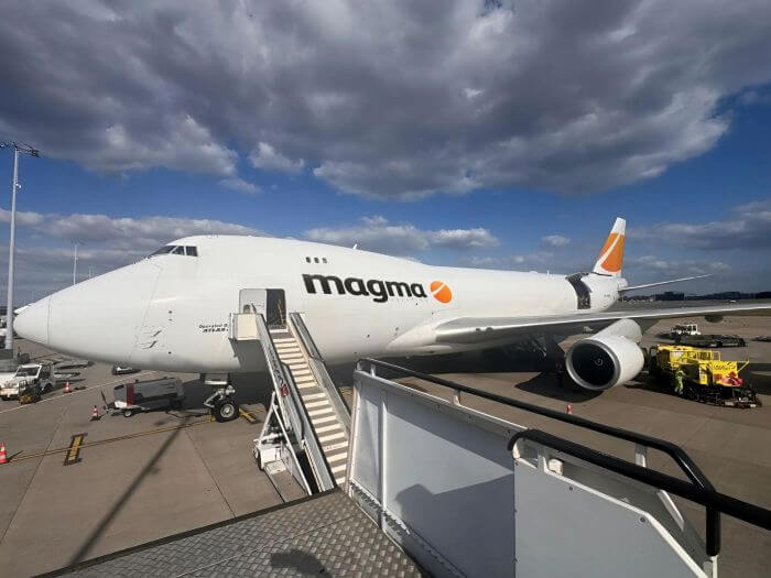 Magma Aviation Adds New B747F to Its Fleet