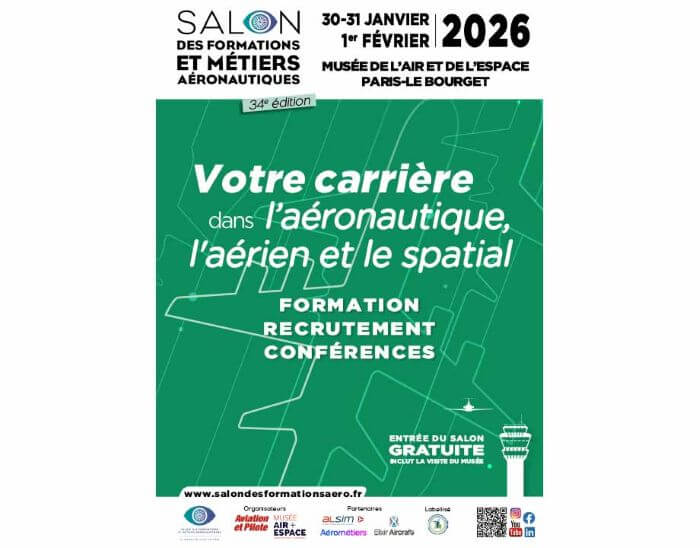 affiche sfma 2026 SFMA 2026 : Carrière Aéronautique, Formations et Emplois