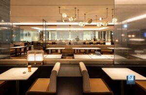 Korean Air inaugure son nouveau salon Prestige à l’aéroport d’Incheon Vue du salon Korean Air Prestige East (à gauche) © Korean Air