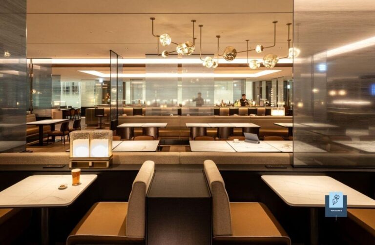 Korean Air inaugure son nouveau salon Prestige à l’aéroport d’Incheon Vue du salon Korean Air Prestige East (à gauche) © Korean Air